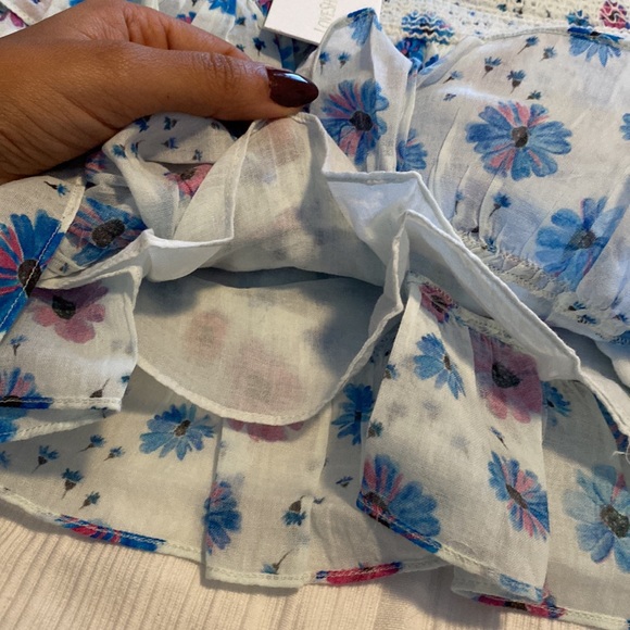 LoveShackFancy Ruffle Mini Skirt - Picture 6 of 8